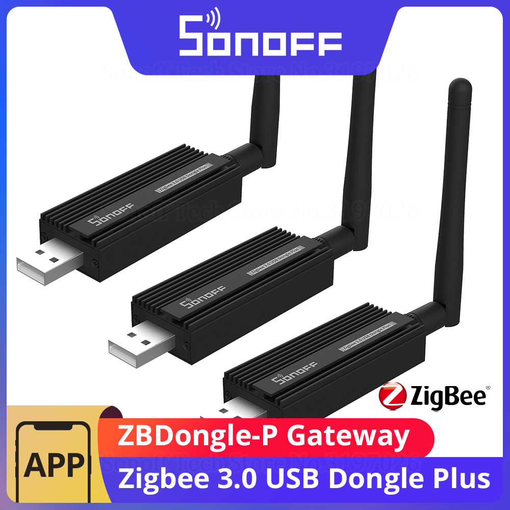 Home Automation Tutorial - SONOFF brama Zigbee 3.0 ZBDongle-P, hub