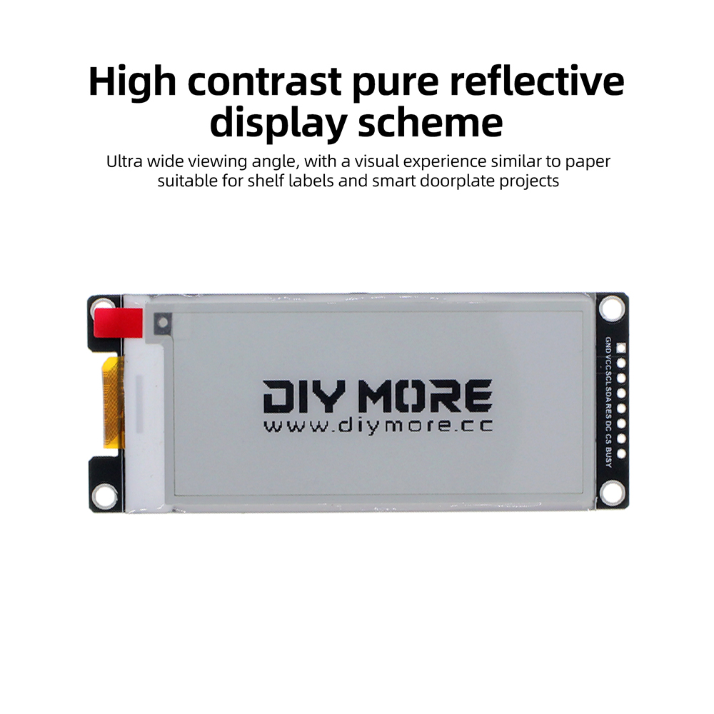 2,9-calowy czarno-biało-czerwo – Display Epaper 2.9 recenzja i cena
