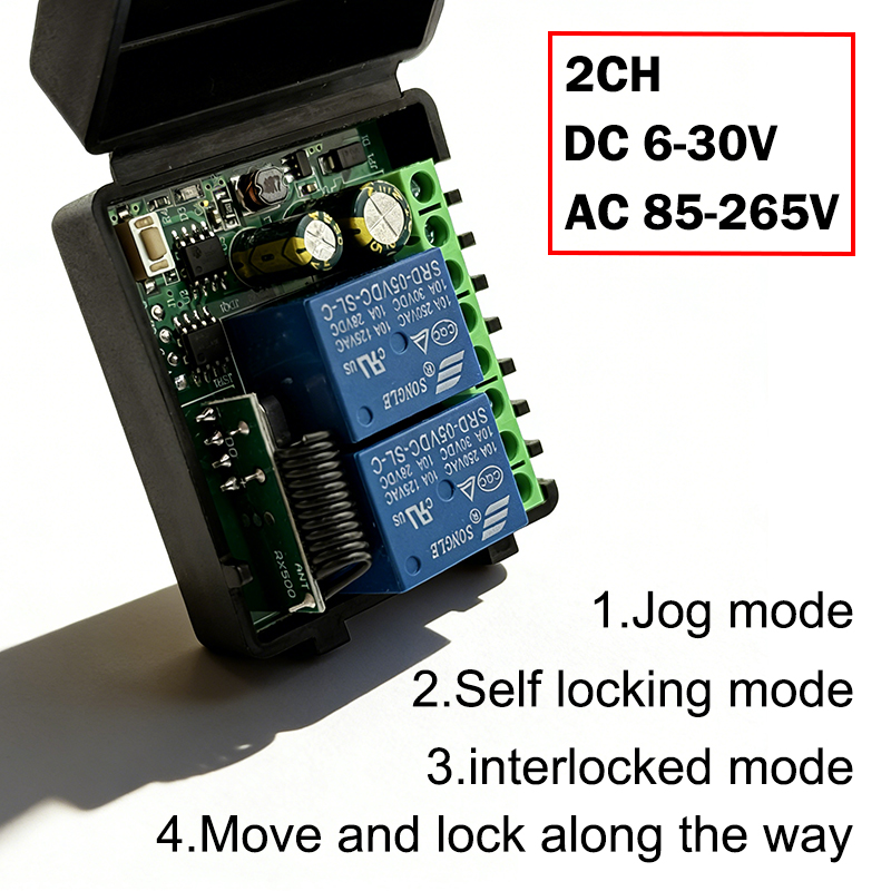 Moduł odbiornika przekaźnikowe – 433Mhz Receiver Module recenzja i cena