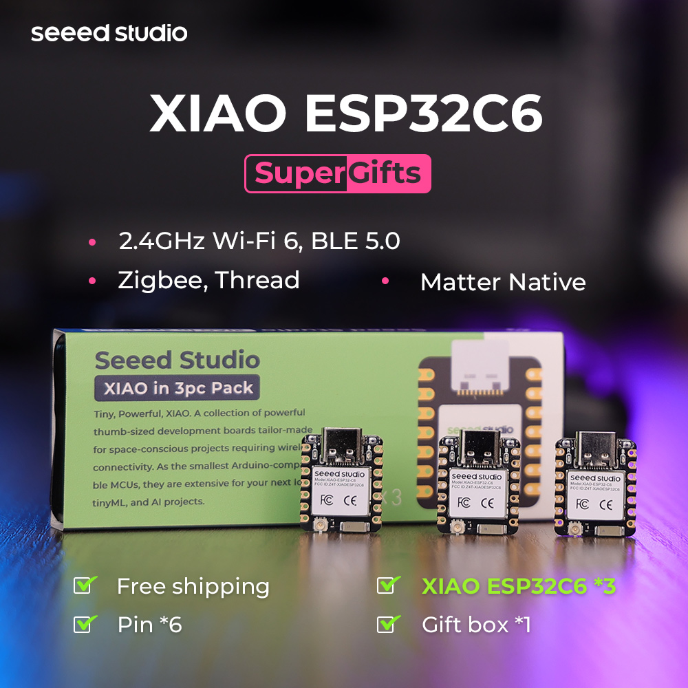 Płytka rozwojowa ESP32C6 Mini  – Display Epaper 2.9 recenzja i cena
