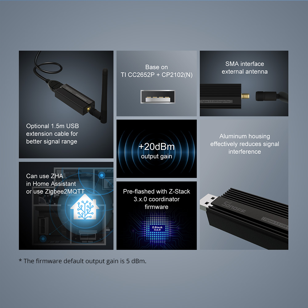 SONOFF brama Zigbee 3.0 ZBDong – Home Automation Tutorial recenzja i cena