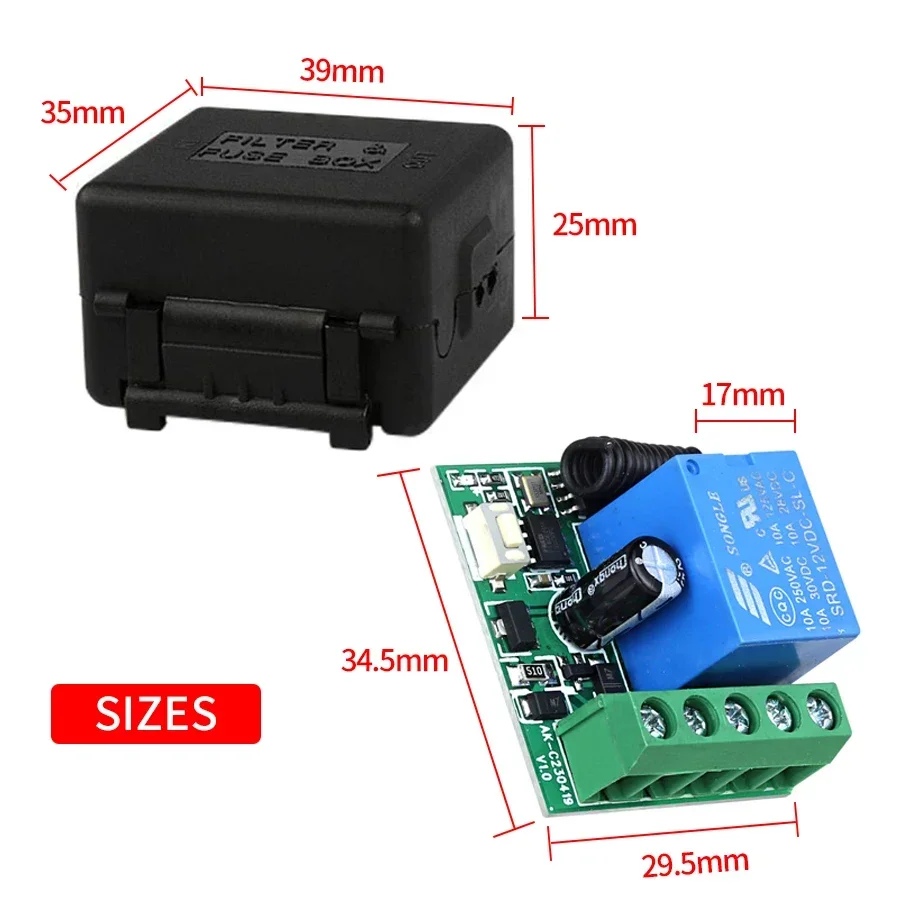 Moduł bezprzewodowego włącznik – 433Mhz Receiver Module recenzja i cena