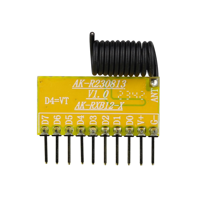 433 MHz DC3V ~ 5 V 8-kanałowy  – 433Mhz Receiver Module recenzja i cena