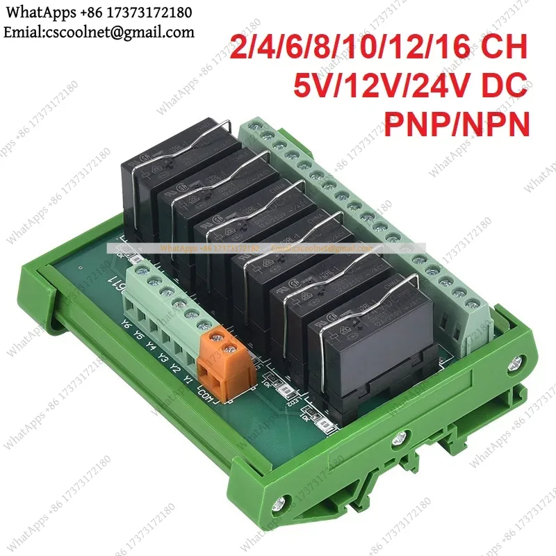 Moduł przekaźnikowy 2/4/6/8/10 – Relay 8 Channel Board recenzja i cena